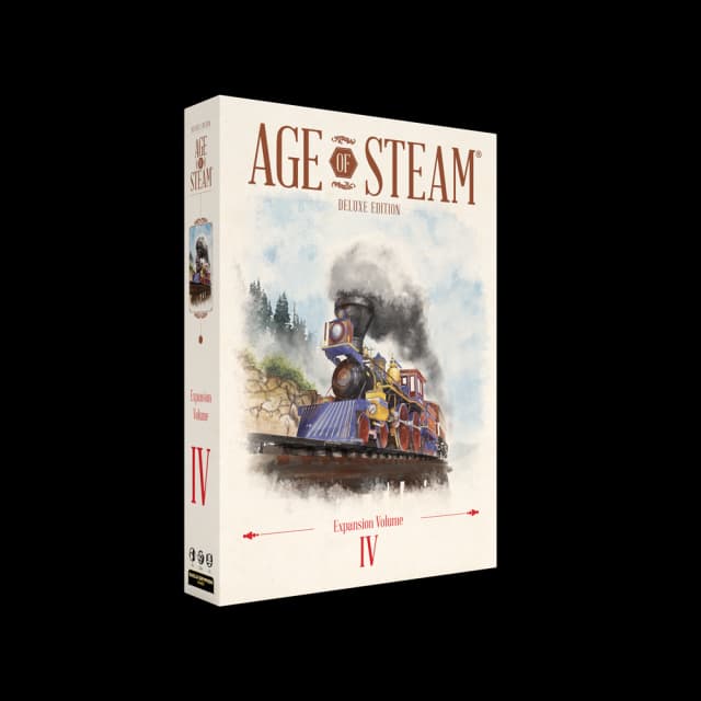 Portada de Age of Steam Deluxe: Expansion Volume IV