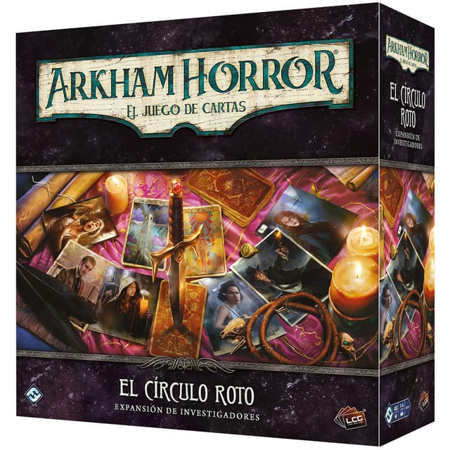Portada de Arkham Horror LCG: El Círculo Roto – Expansión de Investigadores