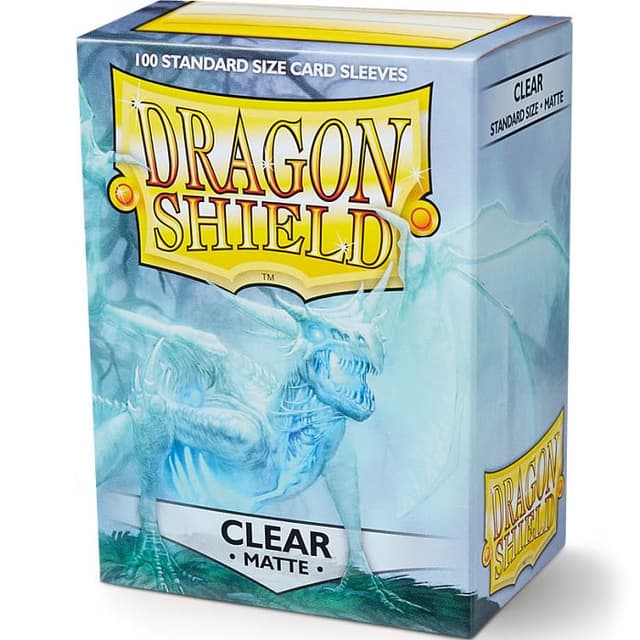 Portada de Protectores Dragon Shield- Standard Matte–Clear