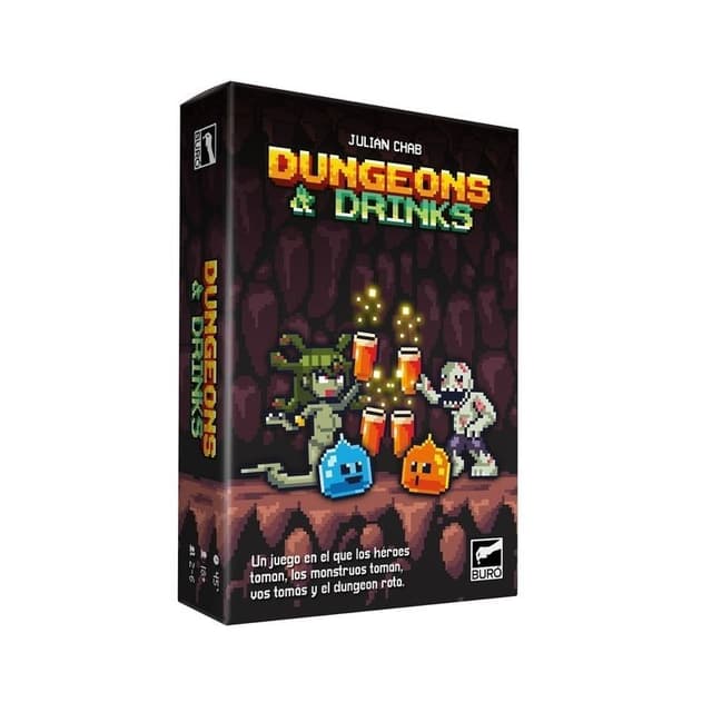 Portada de Dungeons and Drink
