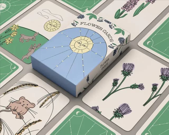 Portada de Flower Cards