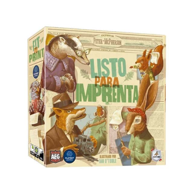 Portada de Listo para la Imprenta