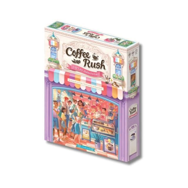 Portada de Coffee Rush – Tartas deliciosas (Expansión)