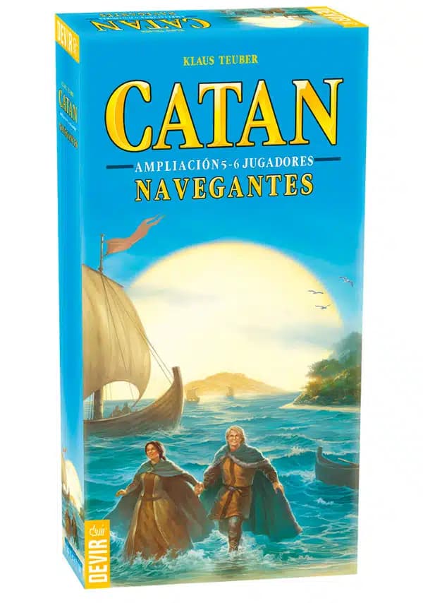 Portada de Catan: Navegantes — Exp 5-6 jugadores