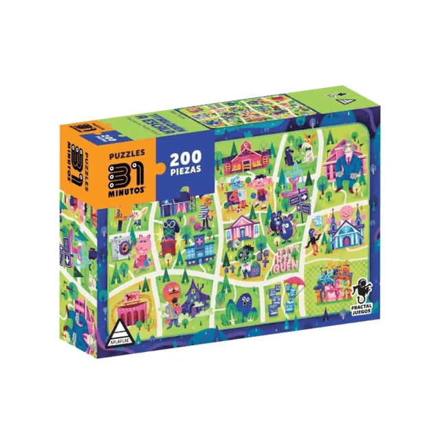 Portada de Puzzle 31 minutos — 200PC | Titirilquen a escala