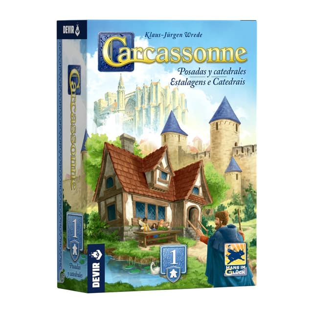 Portada de Carcassonne Posadas y Catedrales Exp1