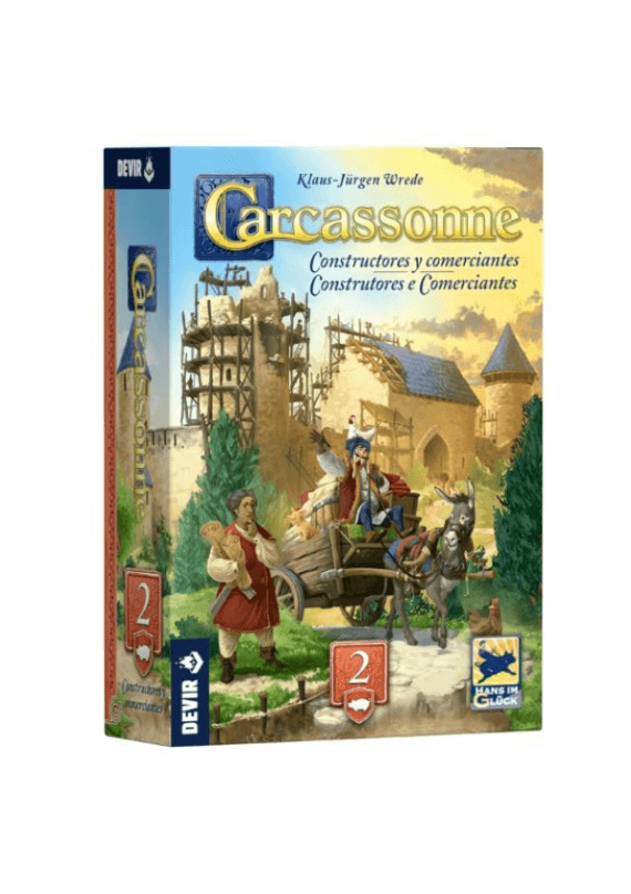 Portada de Carcassonne — Constructores y Comerciantes exp2