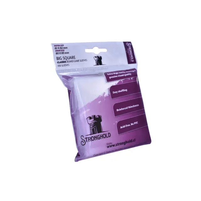 Portada de Protectores Stronghold — Big Square 80x80mm