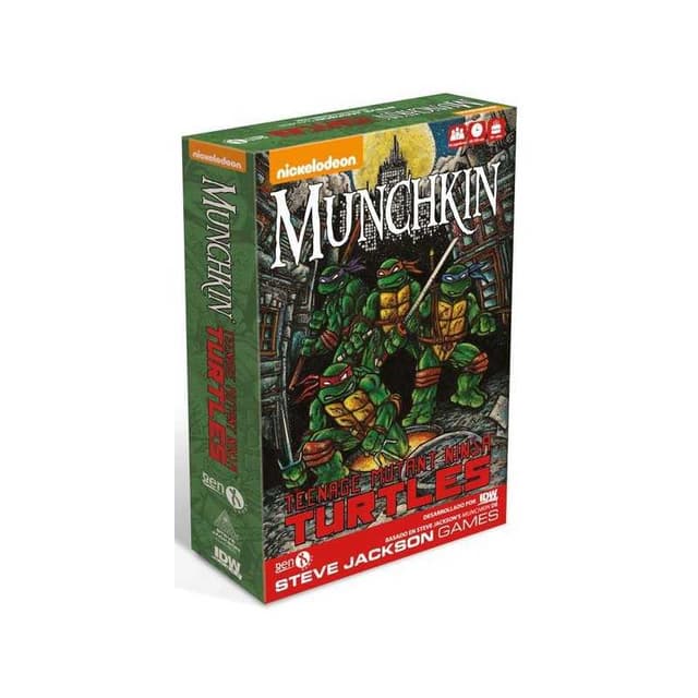 Portada de Tortugas Ninja Munchkin