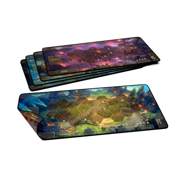 Portada de Dragon Eclipse: Tapetes de Arena (set de 5)