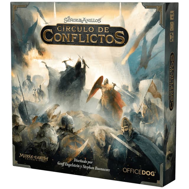 Portada de EL SEÑOR DE LOS ANILLOS: CÍRCULO DE CONFLICTOS (PREVENTA)