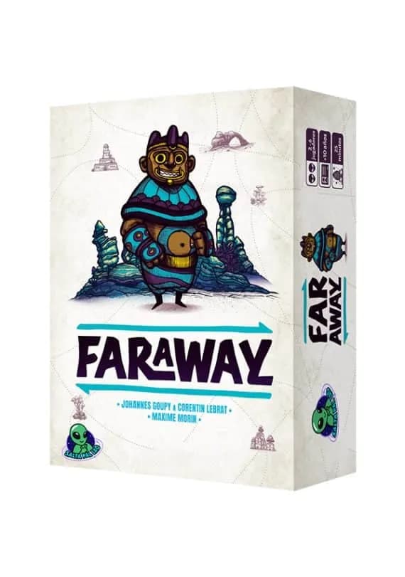 Portada de Faraway (azul)