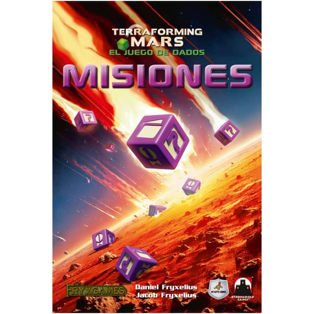 Portada de Expansión Terraforming Mars: El juego de dados - Misiones - Español