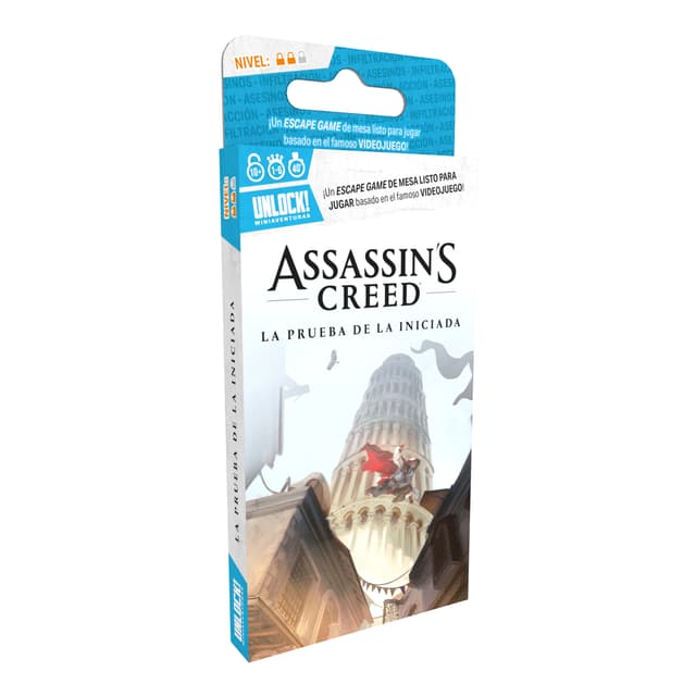Portada de Unlock! Miniaventuras – Assassin’s Creed: La prueba de la iniciada