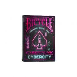 Portada de Naipes Bicycle Creatives - Cyberpunk/Cybercity