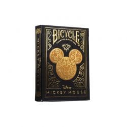Portada de Naipes Bicycle Disney - Black and Gold Mickey