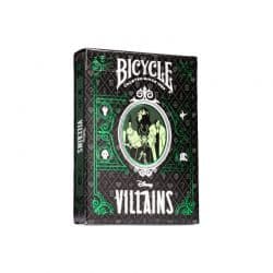 Portada de Naipes Bicycle Disney - Villains - Green
