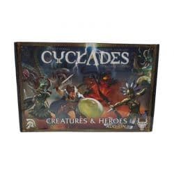 Portada de Cyclades: Criaturas y Héroes (Caja Dañada)