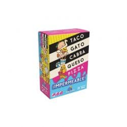 Portada de Taco Gato Cabra Queso Pizza Impermeable