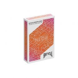 Portada de Naipes Bicycle - Neon Orange Bump