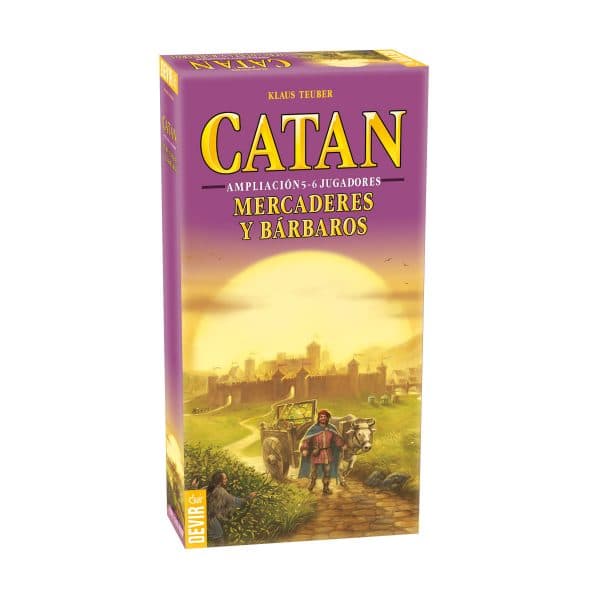 Portada de Catan. Ampliación “Mercaderes y Barbaros”