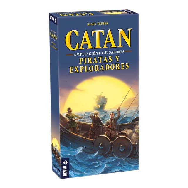 Portada de Catan Ampliación Piratas y Exploradores