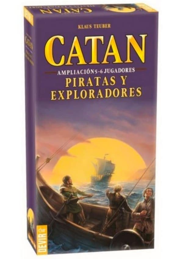 Portada de Catan – Piratas y Exploradores Ampliación 5-6