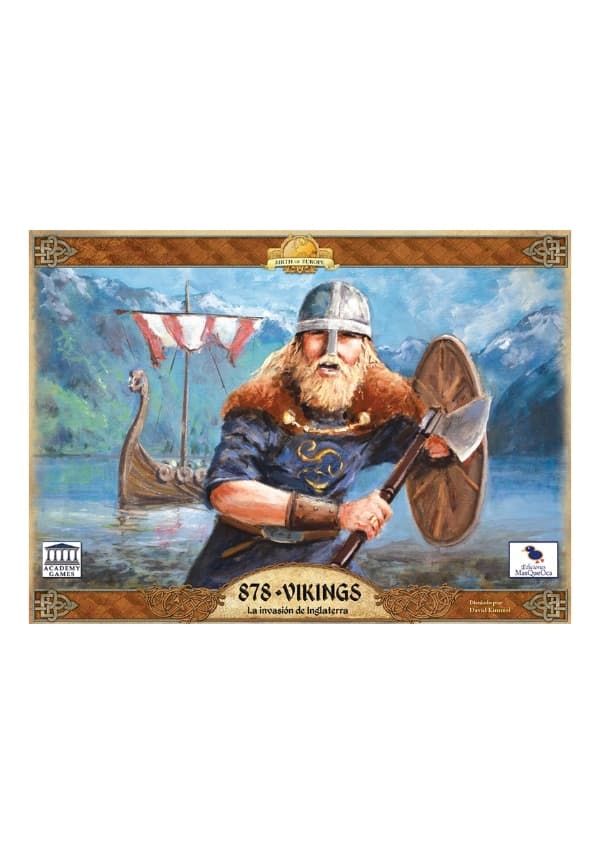Portada de 878 Vikings, la Invasión