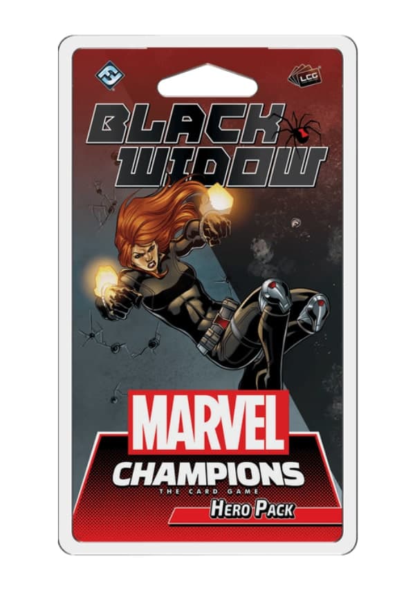 Portada de Marvel Champions – Viuda Negra