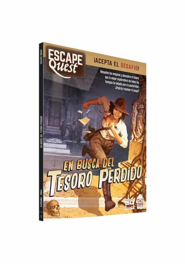 Portada de Escape Quest: En busca del tesoro perdido