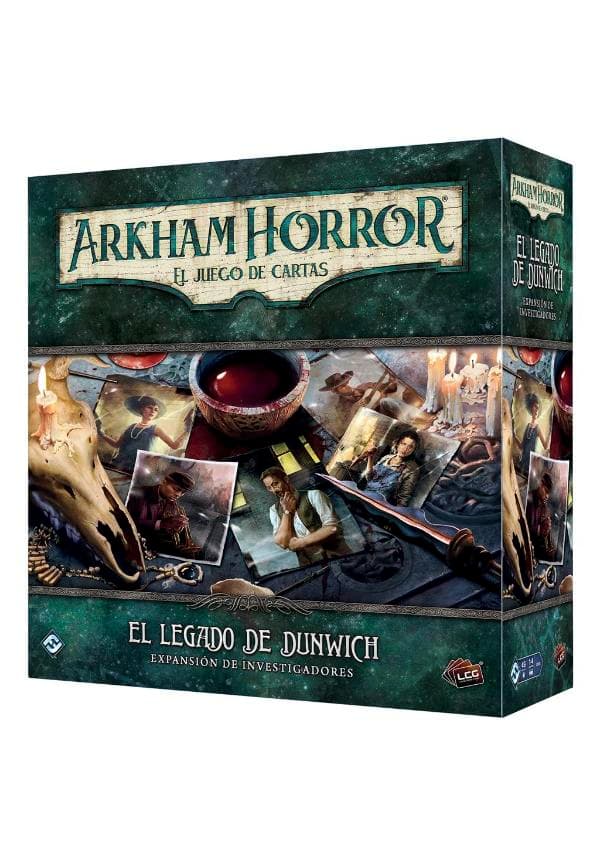 Portada de Arkham Horror LCG – El Legado de Dunwich expa. Investigadores