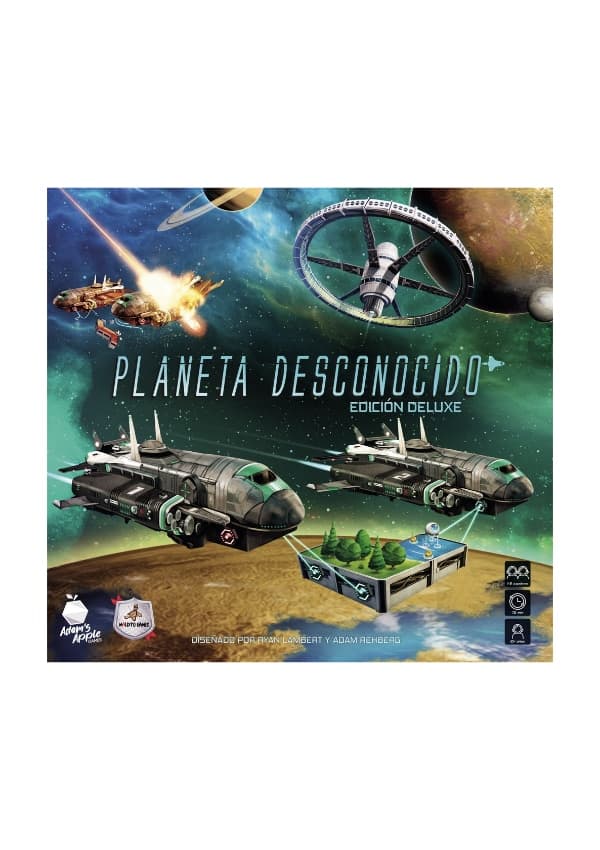 Portada de Planeta Desconocido edición Deluxe