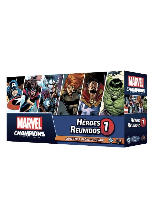 Portada de Marvel Champions LCG – Heroes Reunidos