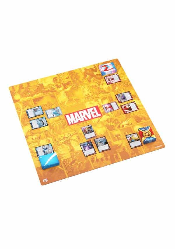 Portada de Game Mat XL Marvel Champions – Marvel Orange