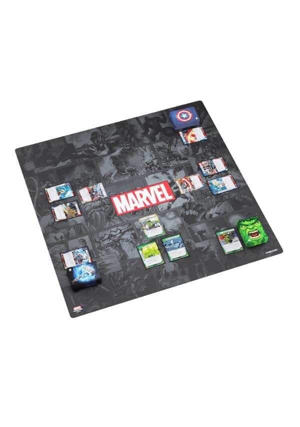 Portada de Game Mat XL Marvel Champions – Marvel Black