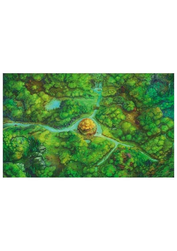 Portada de Tapete Neopreno – Bosque (140×80)