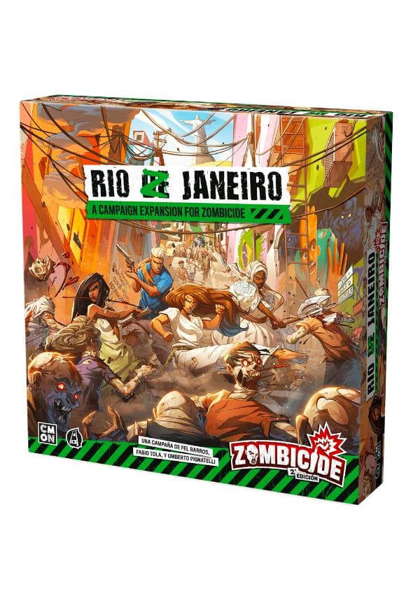 Portada de Zombicide 2da Ed.: Rio Z Janeiro