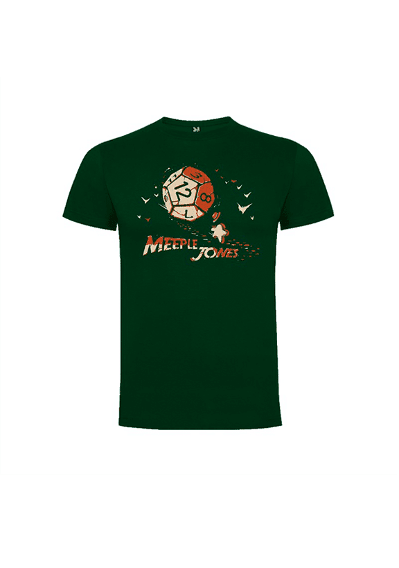 Portada de Polera – Meeple Jones (M)