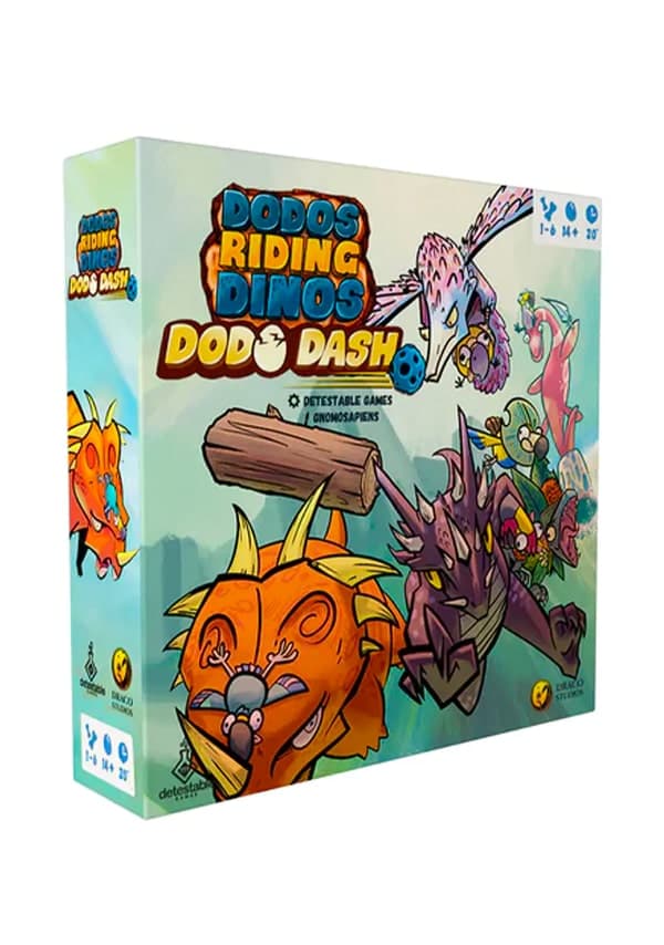 Portada de Dodos riding Dinos: Dodo Dash