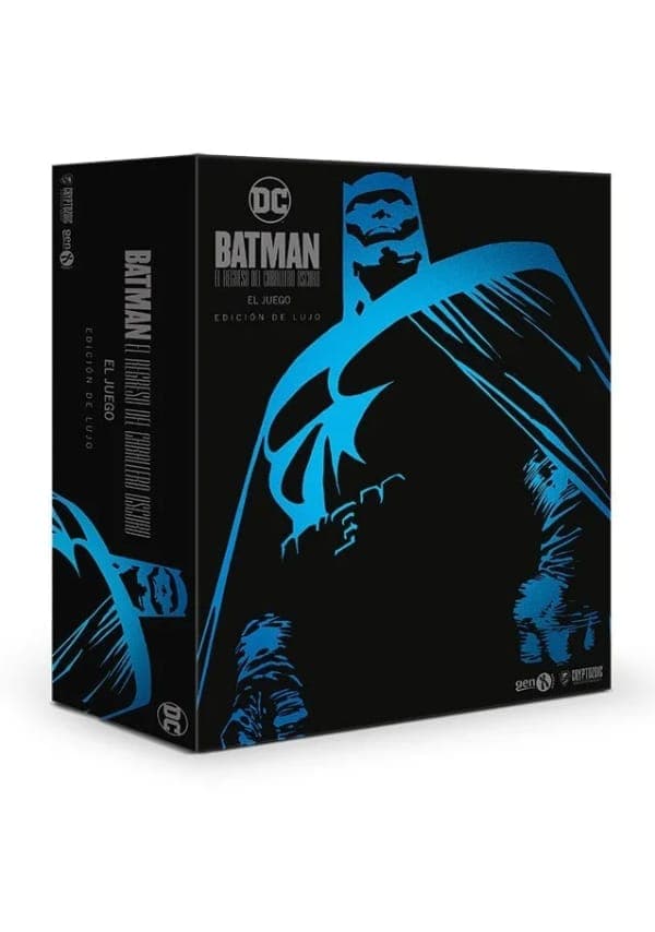 Portada de Batman: el regreso del Caballero Oscuro deluxe edition