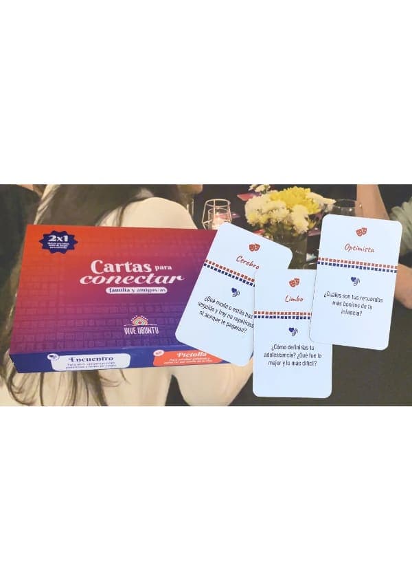 Portada de Cartas para Conectar: Familia y Amigos