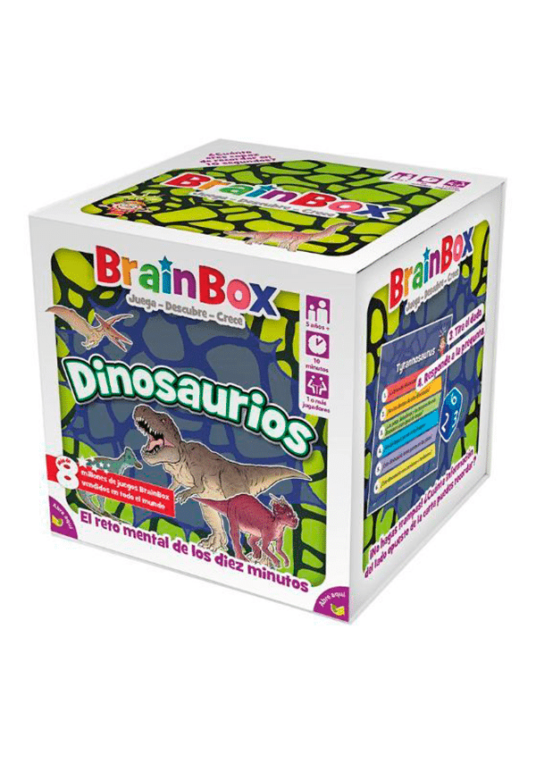 Portada de BrainBox Dinosaurios