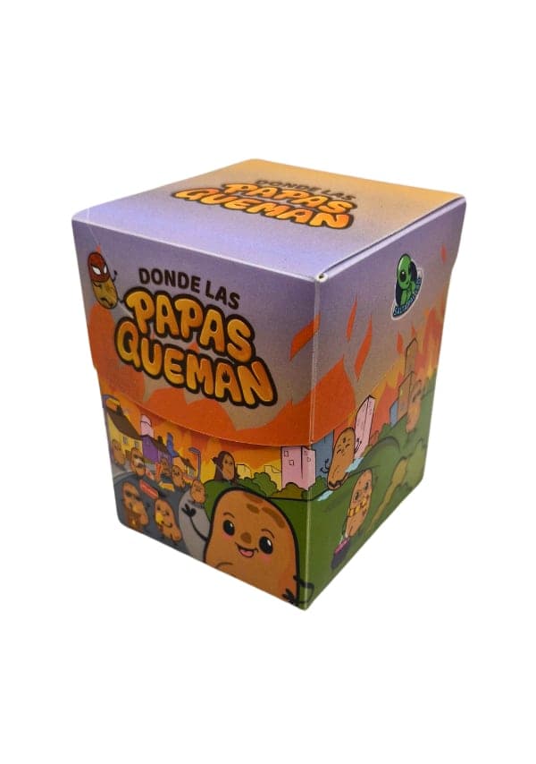 Portada de Donde las papas queman – Portamazo