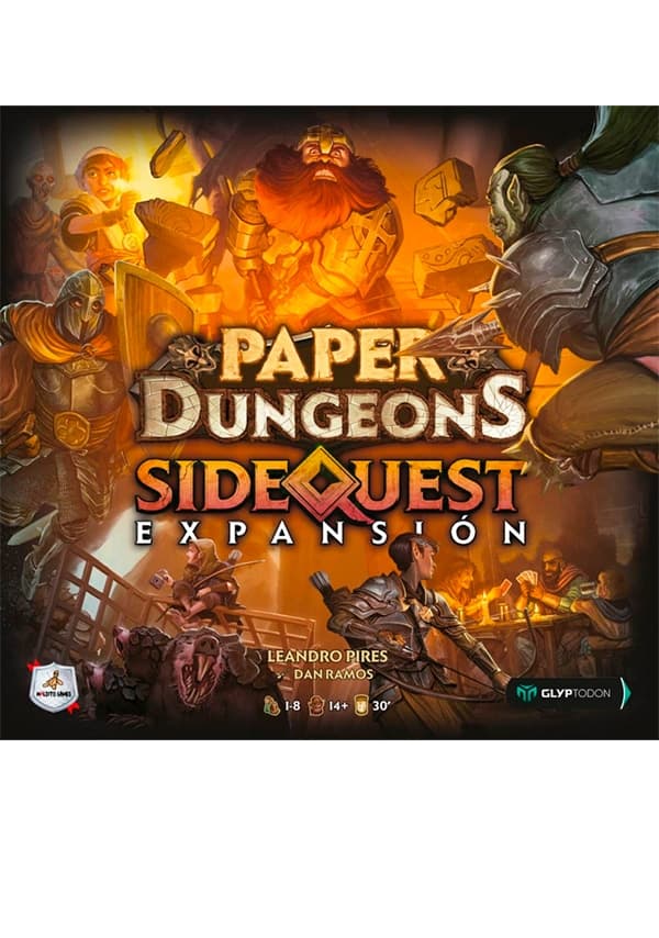 Portada de Paper Dungeons – Side quest