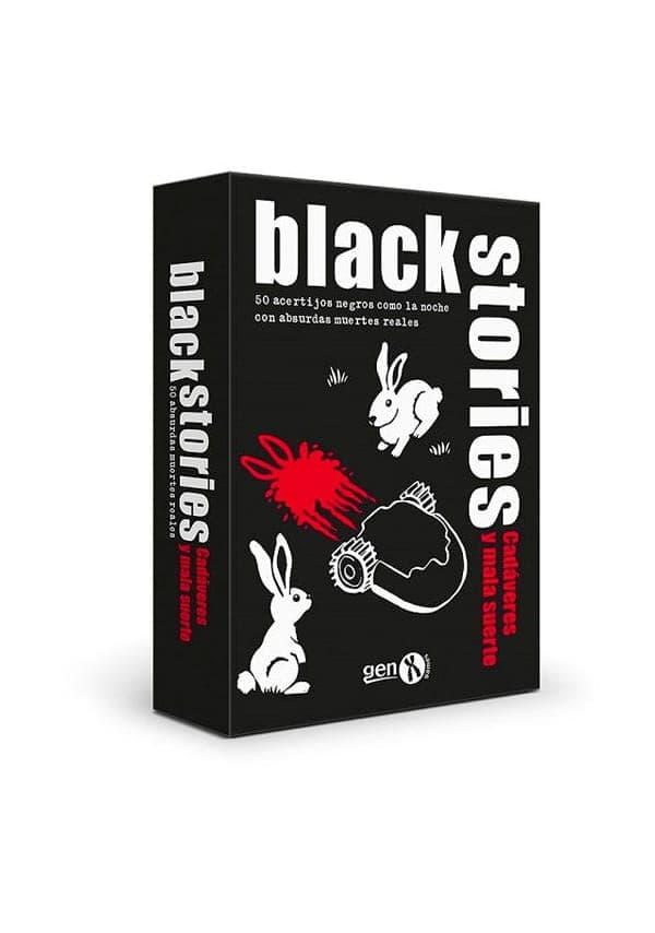 Portada de Black Stories Cadaveres y Mala Suerte