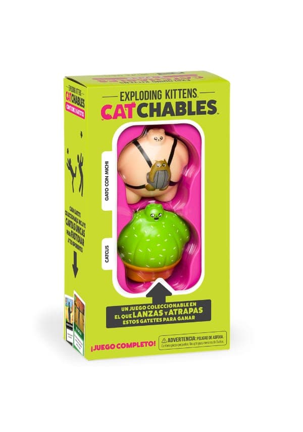 Portada de Exploding Kittens Catchables 1 – Gato con michi y Catcus
