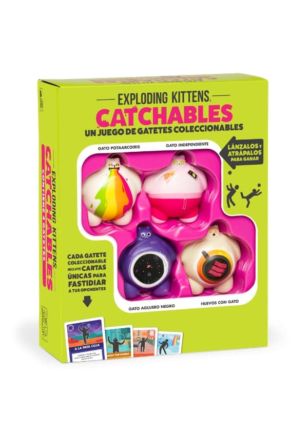 Portada de Exploding Kittens Catchables