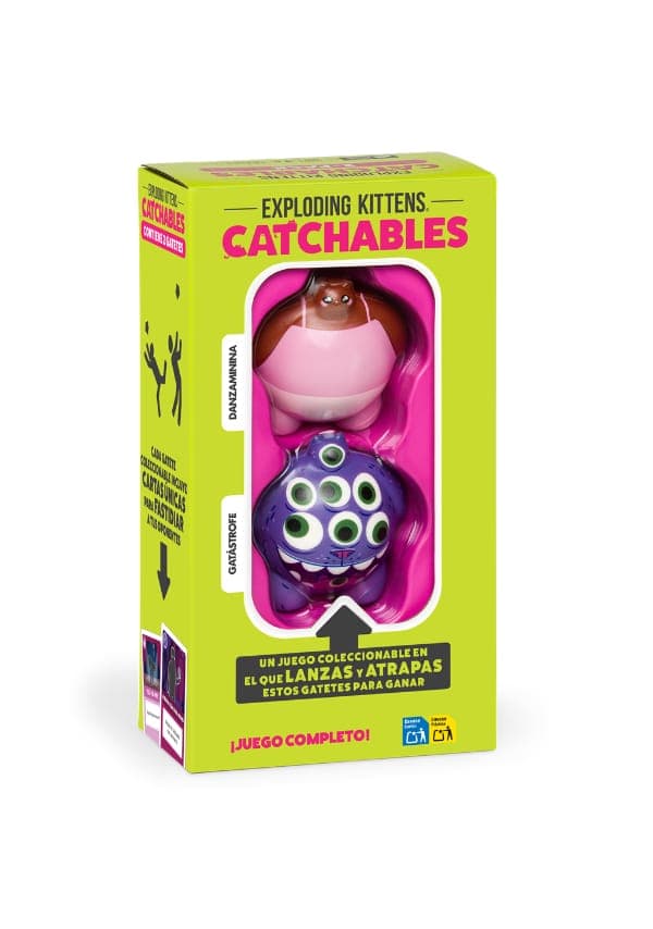 Portada de Exploding Kittens Catchables 3 – Danzaminina y Catástrofe