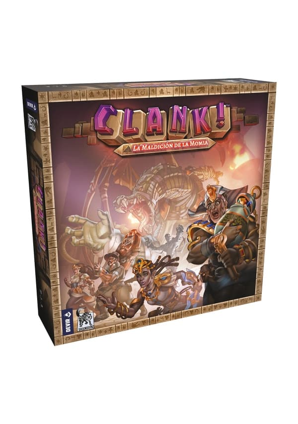 Portada de Clank! La maldición de la momia
