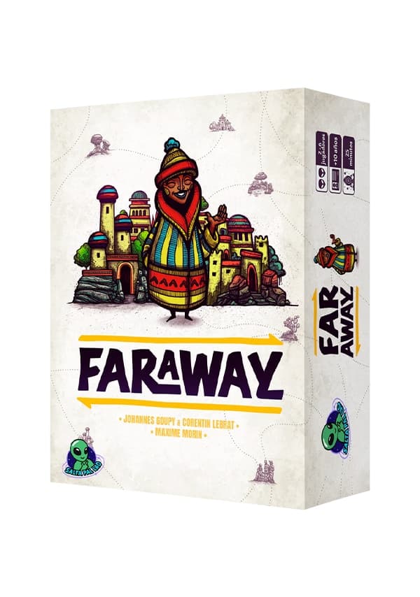 Portada de Faraway (amarillo)